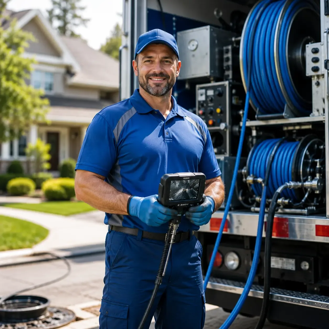Local outdoor drain cleaning specialists in Novice, TX